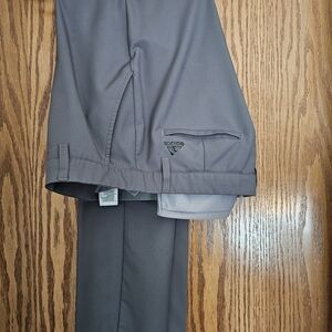Adidas Men's Charcoal Dress Pants